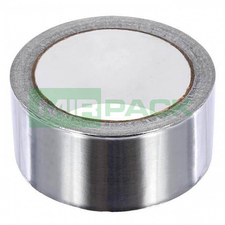 Алюминиевая клейкая лента 48 мм х 30 м - Вид 1