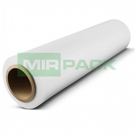 Стрейч-пленка 500 мм 17мкм 1,2кг белая для упаковки - Вид 1