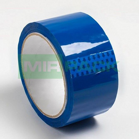 Скотч упаковочный синий 50 мм 120 м 45 мкм - Вид 1