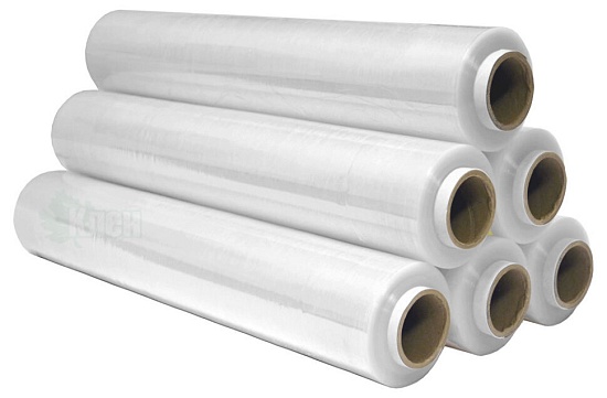 Стрейч-пленка, 17 мкм х 1,5 кг х 500 мм, прозрачная - Вид 1
