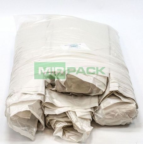 Мешки для мусора 120 л, 40 мкм, в пачках 200 шт. прозрачные, 2 сорт,  2х слойные - Вид 3