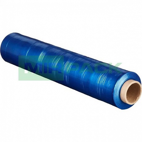 Стрейч-пленка для паллет 500 мм 20 мкм 1,2 кг синяя - Вид 1